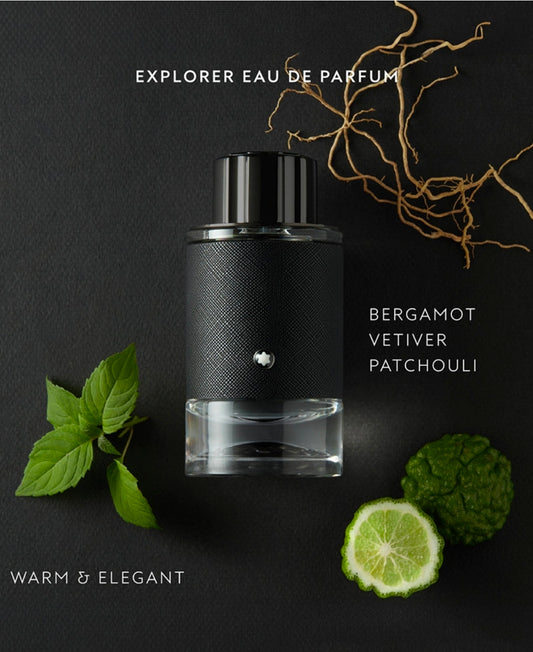 Montblanc Explorer Eau De Parfum. 3.3 oz (T) *See Details*